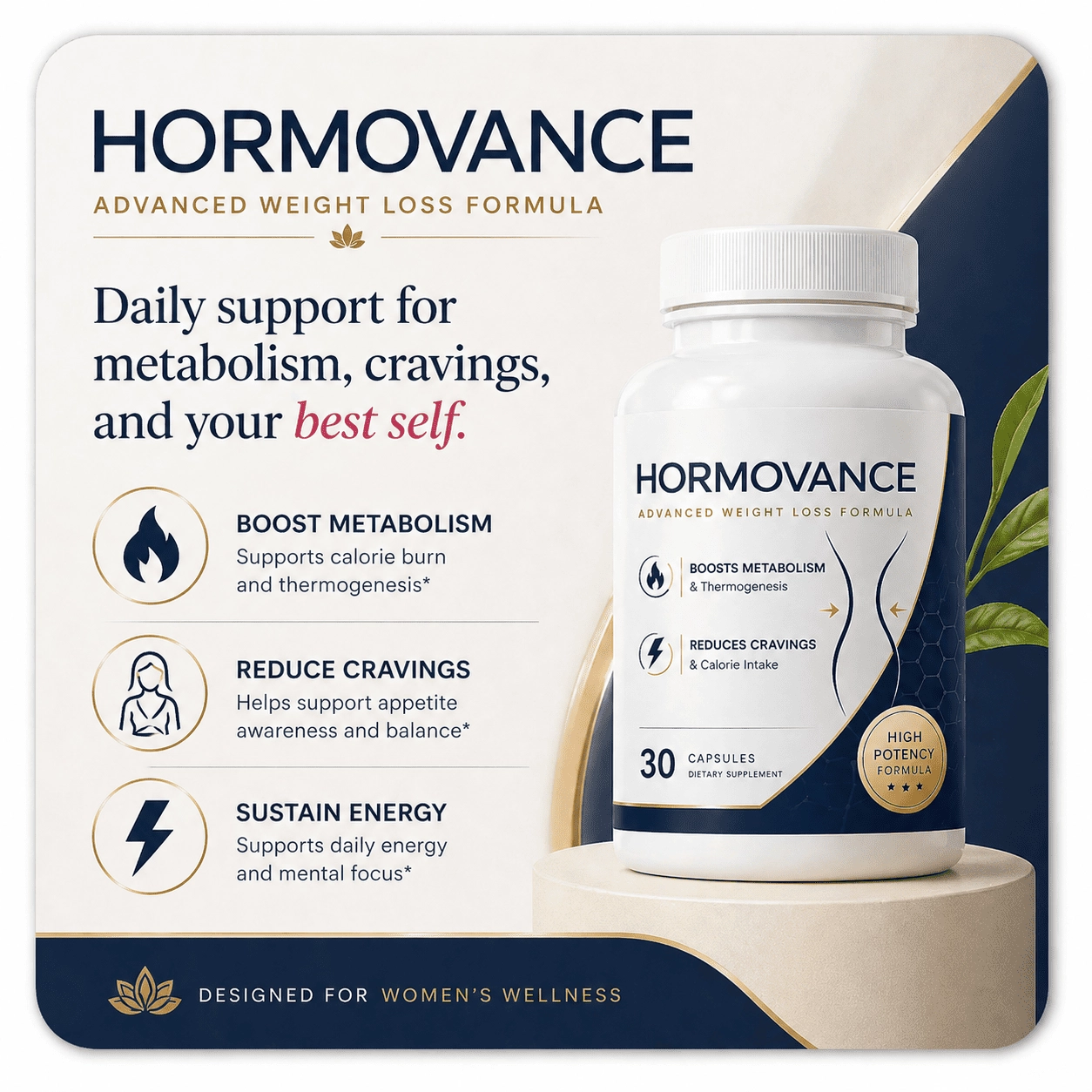 Hormovance daily wellness capsule